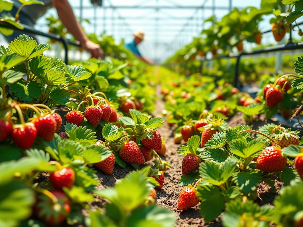Çilek Yetiştiriciliği: Başarılı Bir Rehber 🍓
