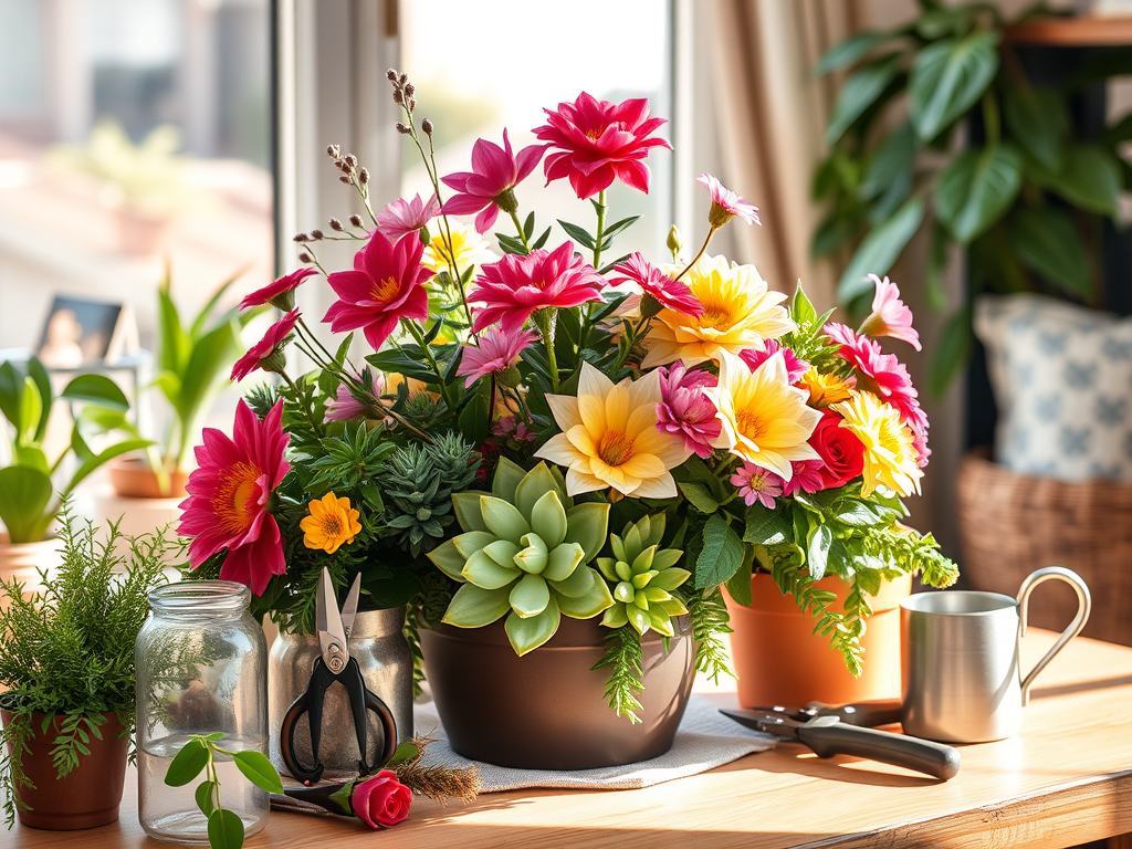 🌿 Yeni Başlayanlar için Çiçek Bakım Tüyoları