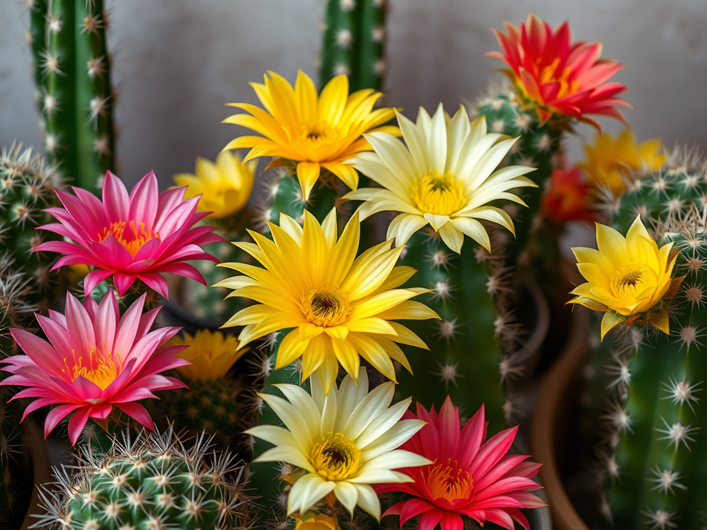 Çiçek Açan Kaktüsler Nelerdir ?