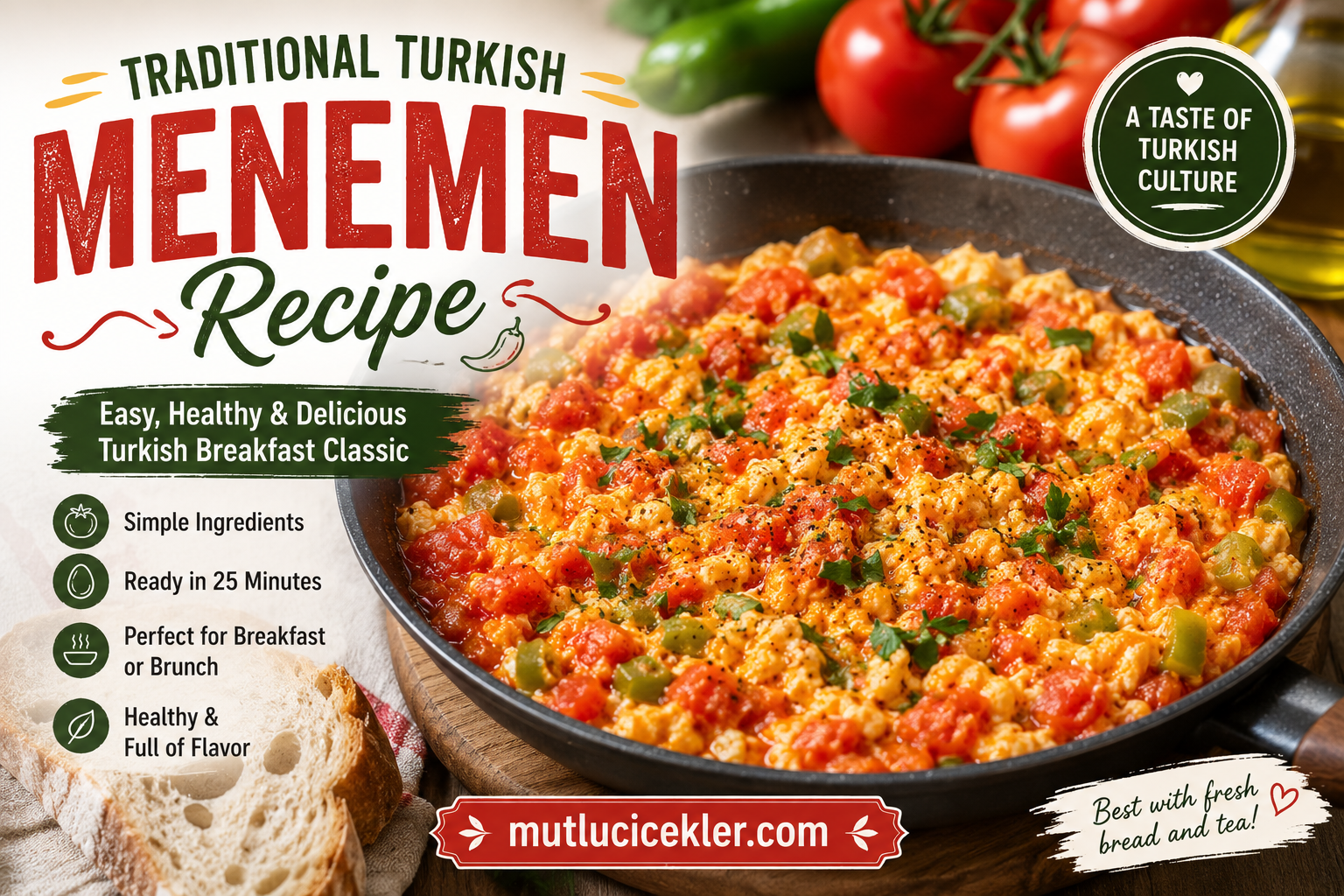Menemen Recipe: How to Make Traditional Turkish Menemen at Home