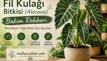 Fil kulağı bitkisi bakım rehberi
