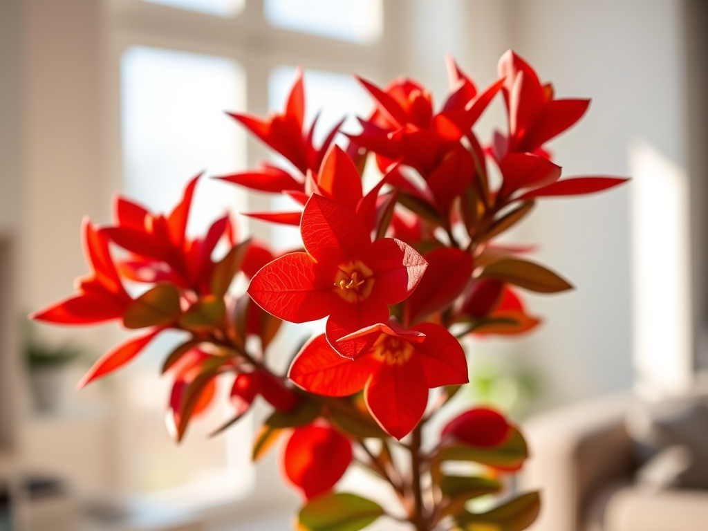 Atatürk Çiçeği Bakım Rehberi: Evinize Renk Katacak Kırmızı Zarafet 🌺