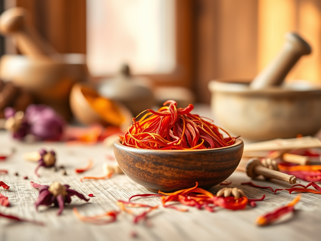 Safranın Sağlık Faydaları: Şifa Verici Özellikleri