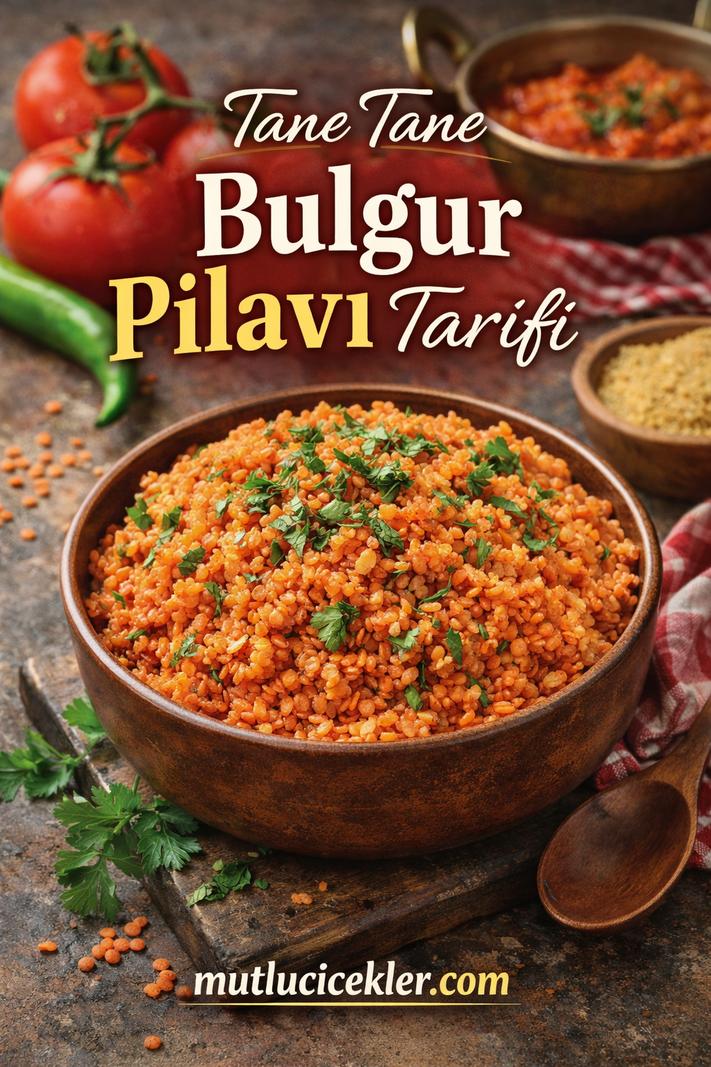 Tam Ölçülü Lezzetli Bulgur Pilavı Tarifi (Tane Tane, Lokanta Usulü)