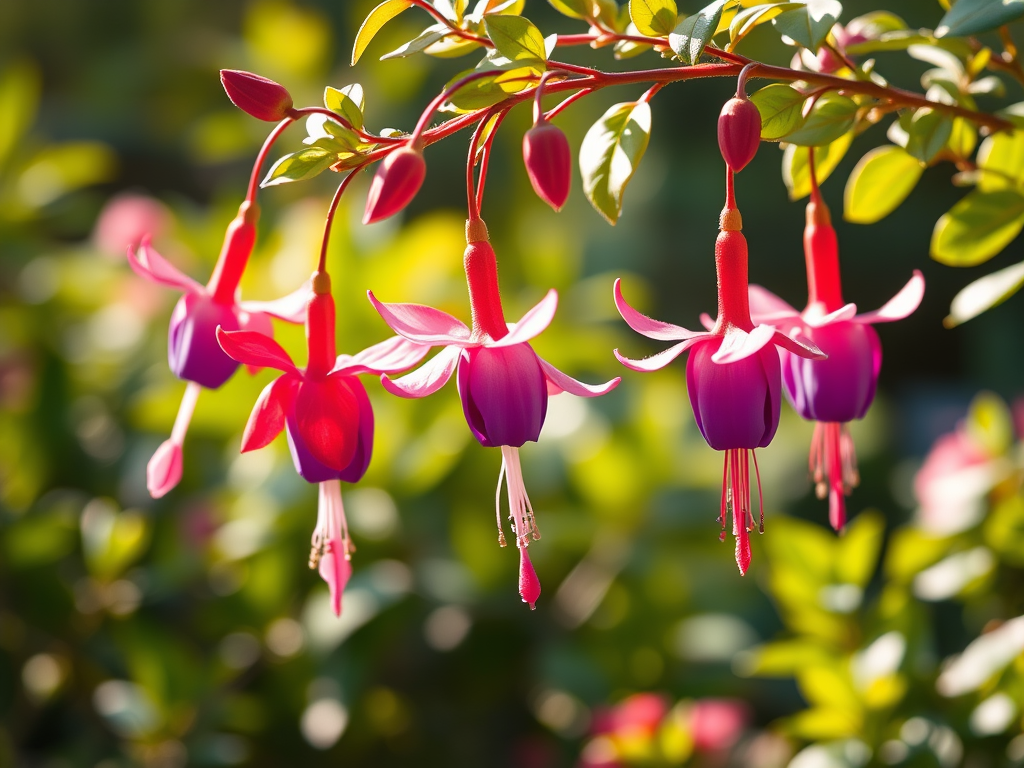🌸 Küpe Çiçeği: Renkli ve Şık Bahçe Bitkisi