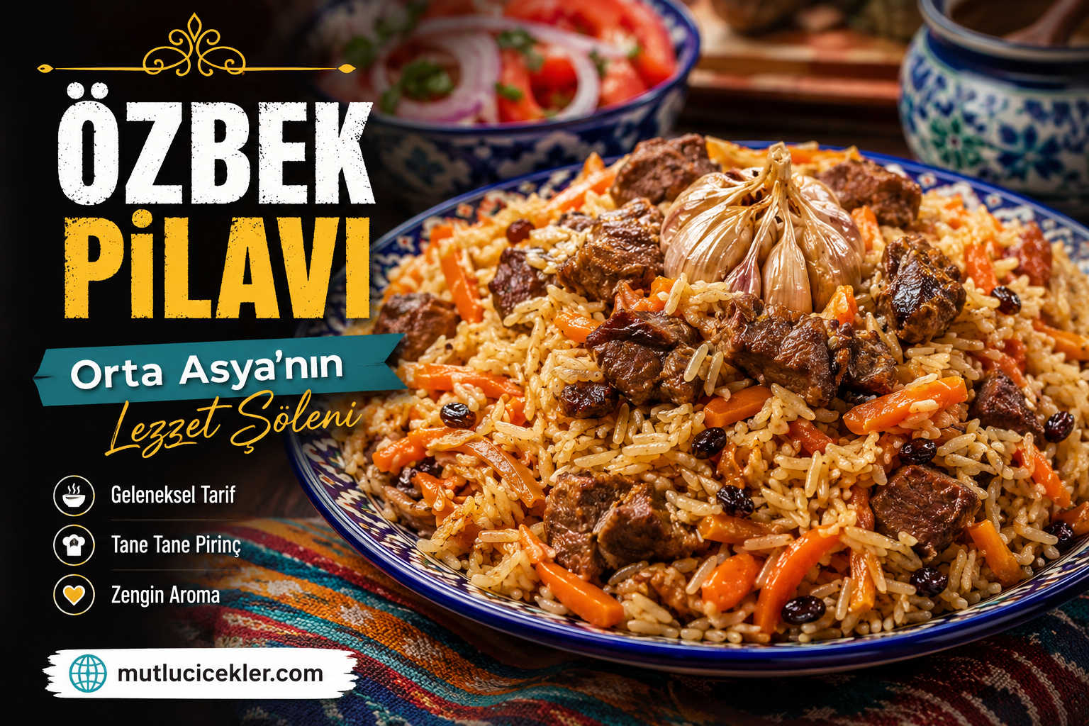 Özbek Pilavı Tarifi: Orta Asya’nın Lezzet Şöleni