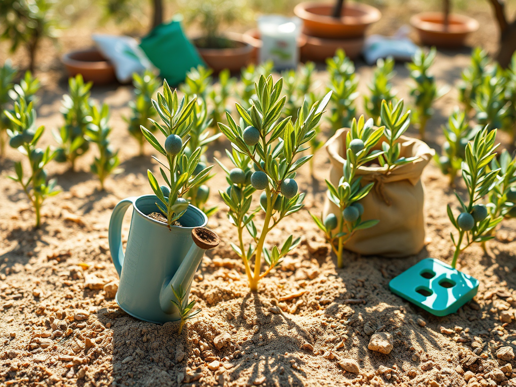 🌿 Zeytin Fidanı Bakım Rehberi