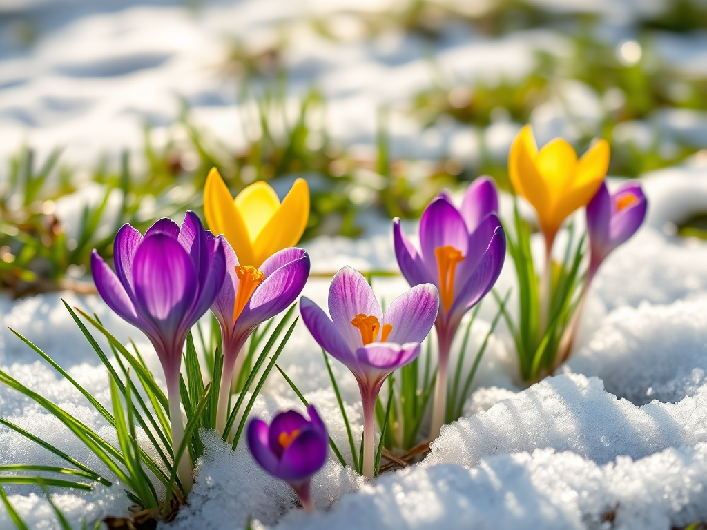 Çiğdem Çiçeği: İlkbaharın Müjdecisi ve Doğanın Uyanışı