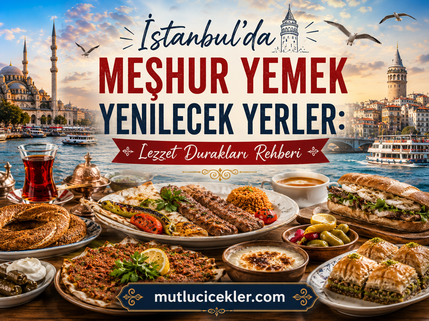 İstanbul’da Meşhur Yemek Yenilecek Yerler: Lezzet Durakları Rehberi