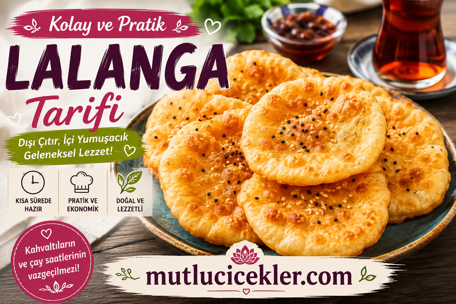 Kolay ve Pratik Lalanga Tarifi 🍽️✨