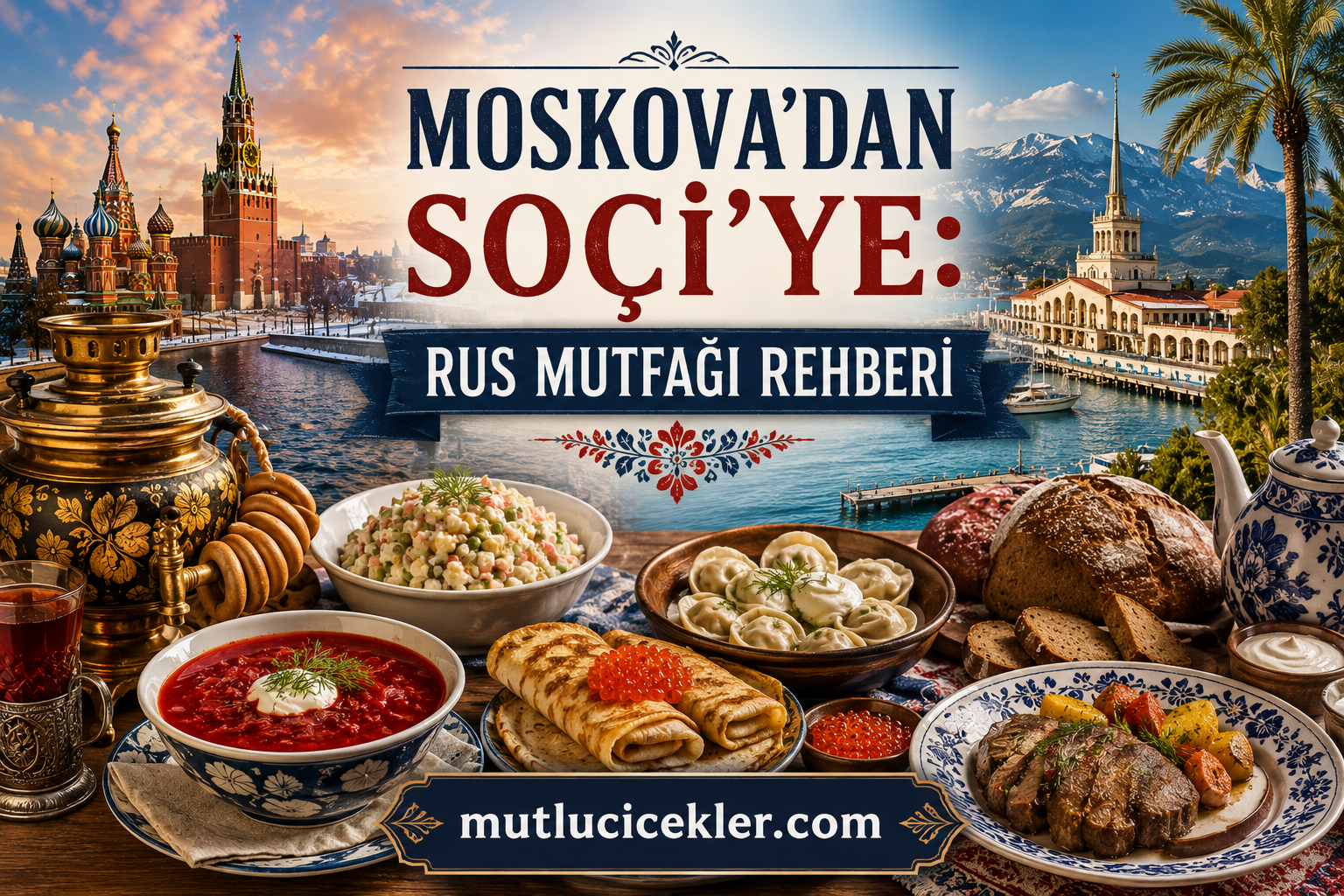 Moskova’dan Soçi’ye: Rus Mutfağı Rehberi