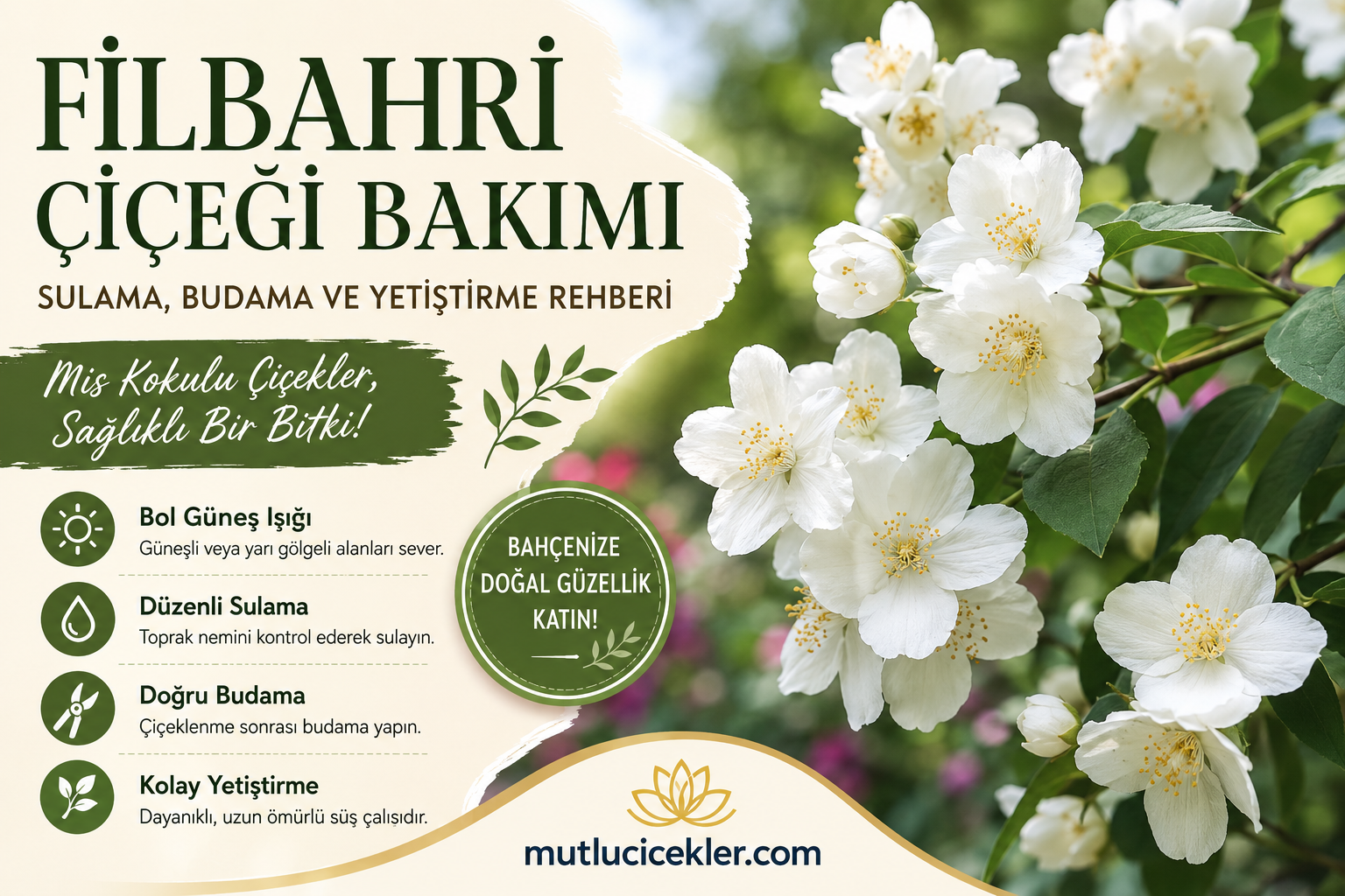 Filbahri Çiçeği Bakım Rehberi