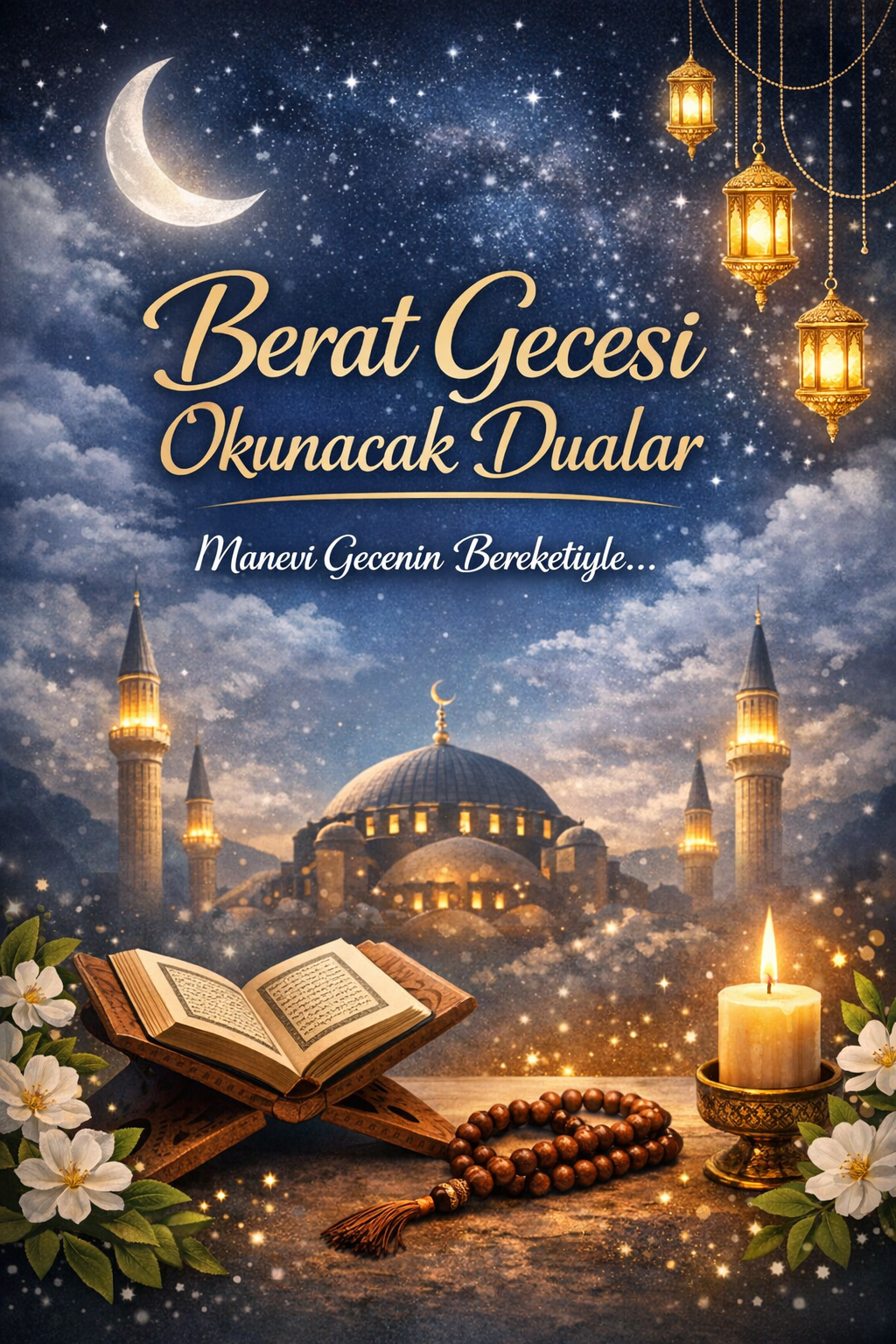 🌙 Berat Gecesi Okunacak Dualar ve İbadetler