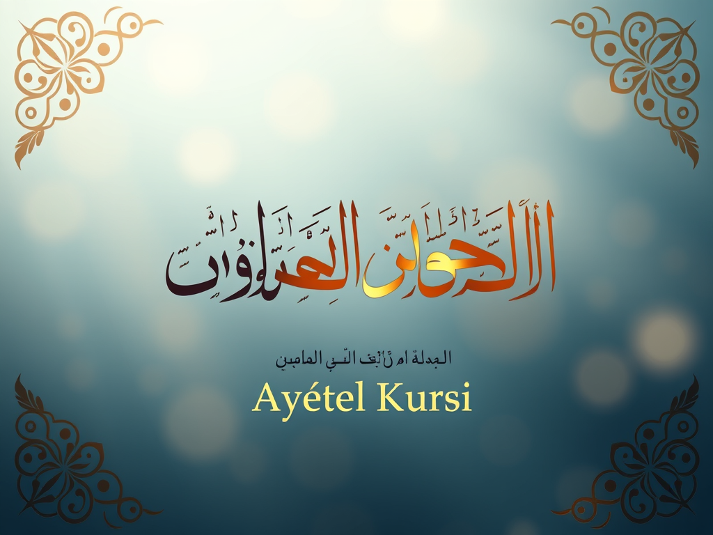 Ayetel Kürsi’nin Meali, Arapça Okunuşu ve Türkçe Anlamı