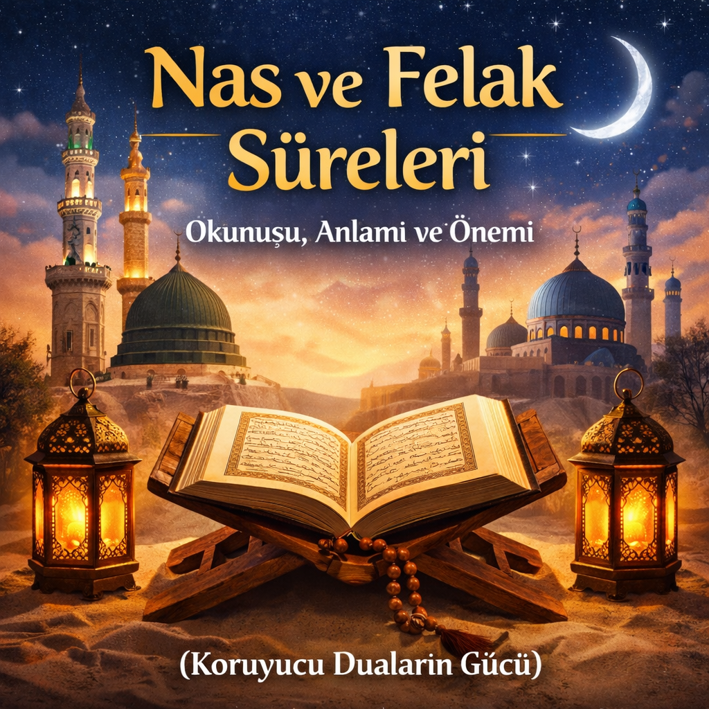 🌙 Nas ve Felak Sûreleri Okunuşu, Anlamı ve Önemi (Koruyucu Duaların Gücü)