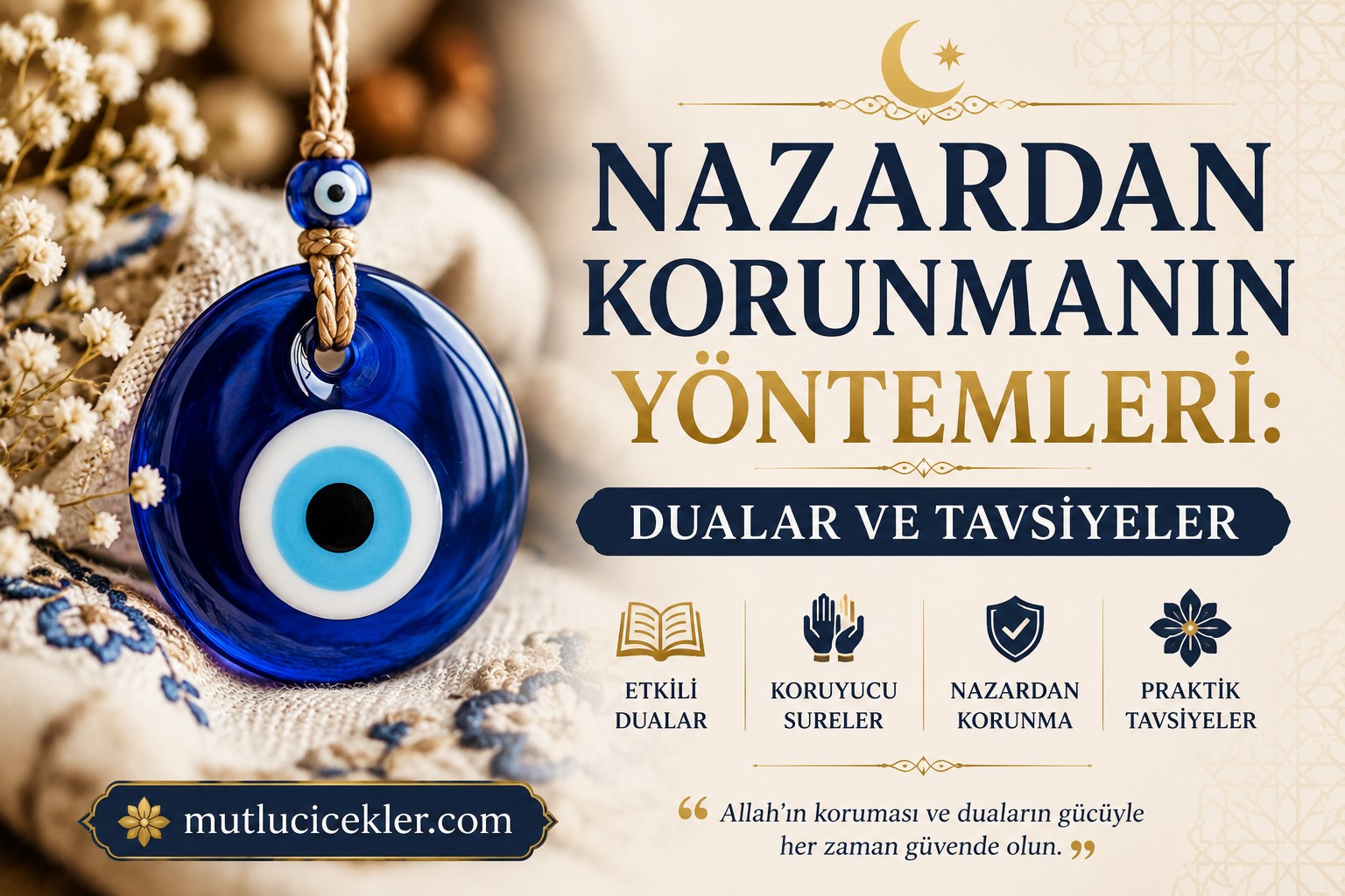 Çiftlik nazar boncuğu ve dua önerileri