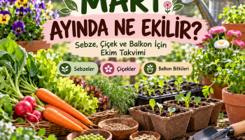 Mart Ayında Ekim Rehberi