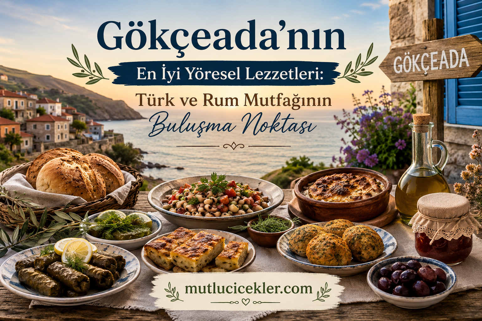 Gökçeada’nın En İyi Yöresel Lezzetleri: Türk ve Rum Mutfağının Buluşma Noktası