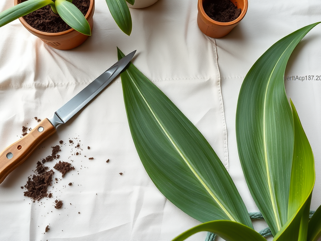 Peygamber Kılıcı Çiçeği Nasıl Köklendirilir? Adım Adım Rehber