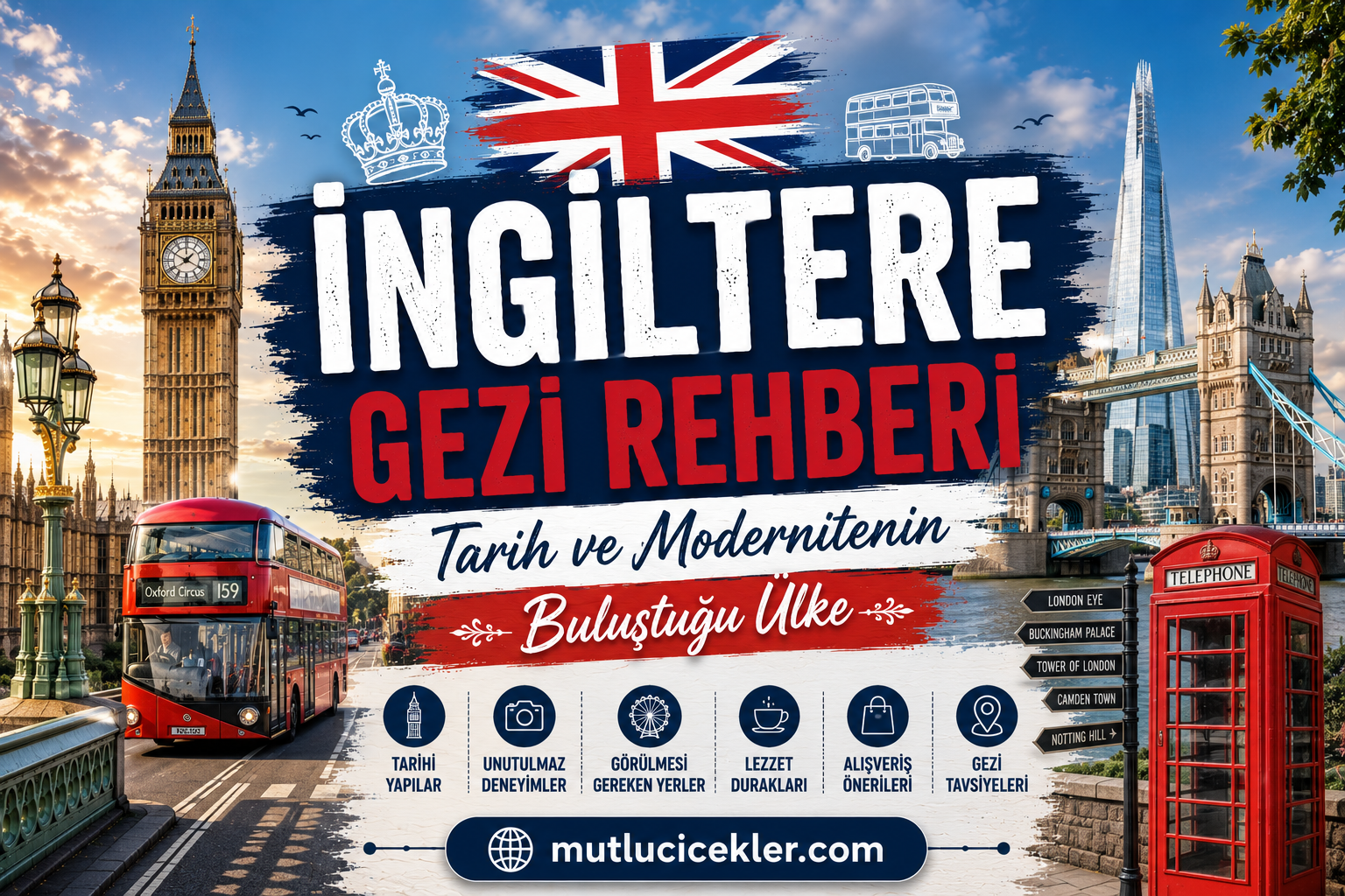 İngiltere Gezi Rehberi: Tarih ve Modernitenin Buluştuğu Ülke