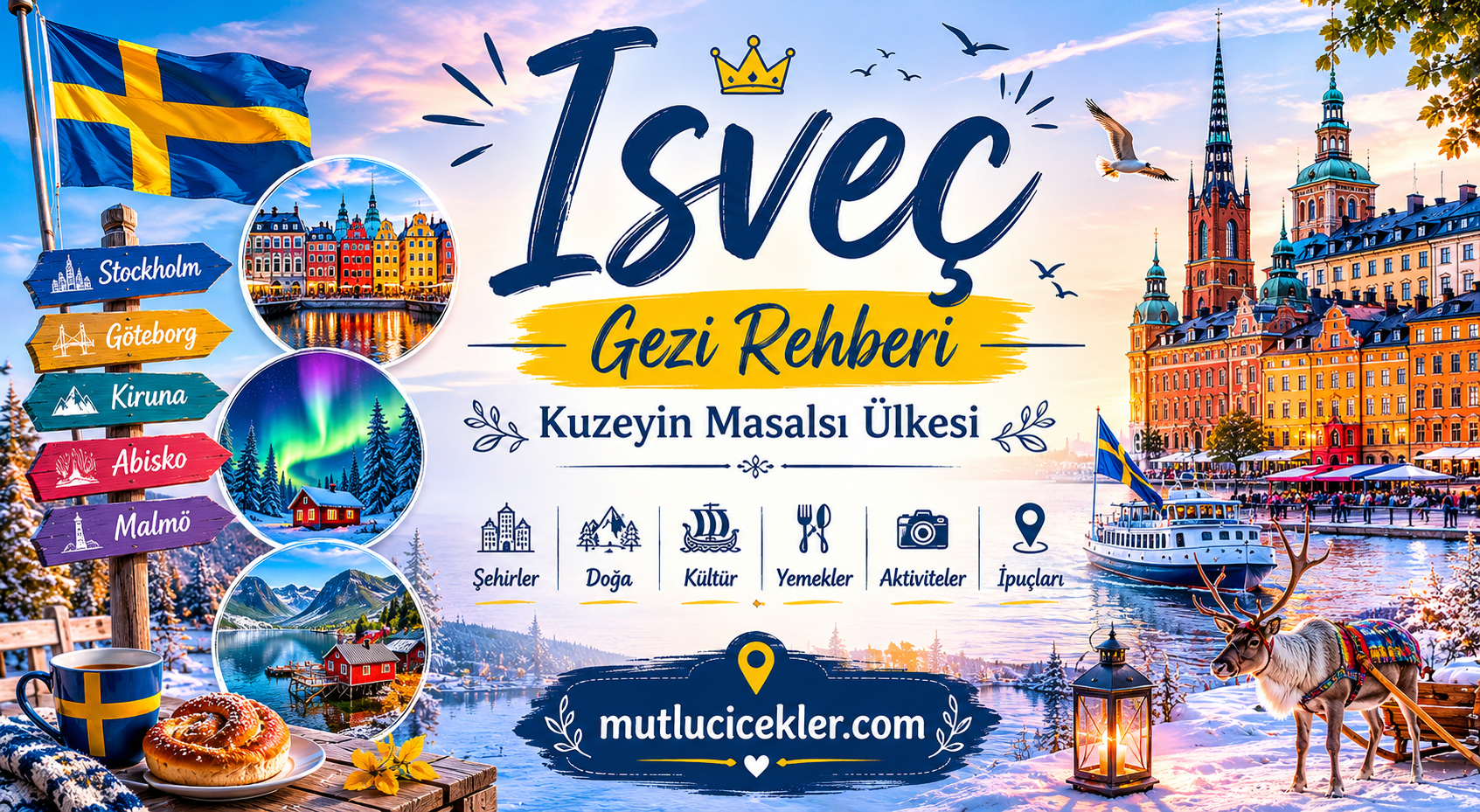 İsveç Gezi Rehberi: Kuzeyin Masalsı Ülkesi