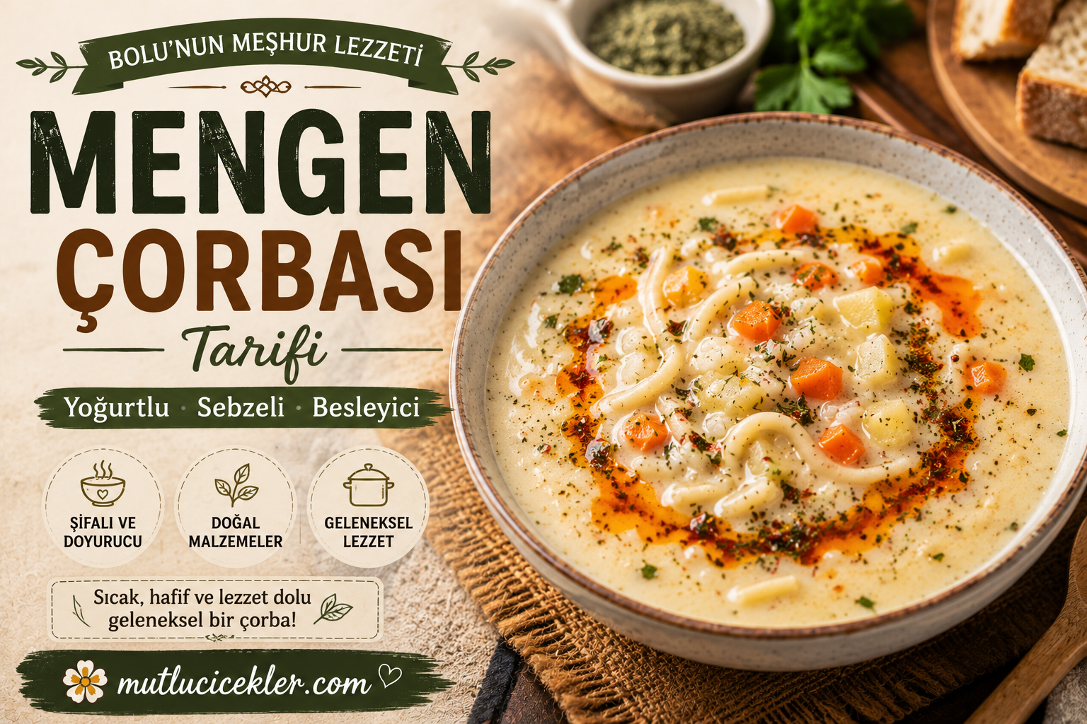 Mengen Çorbası Tarifi 🍲