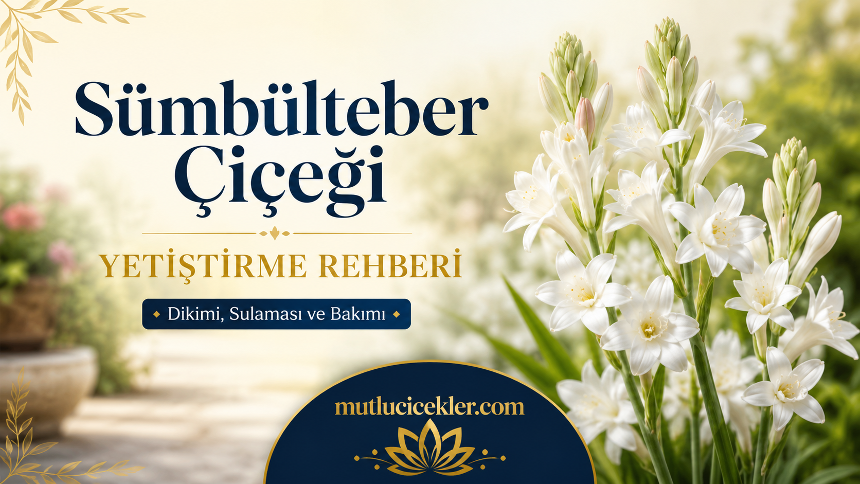 Sümbülteber Çiçeği Yetiştirme Rehberi: Dikimi, Sulaması ve Bakımı