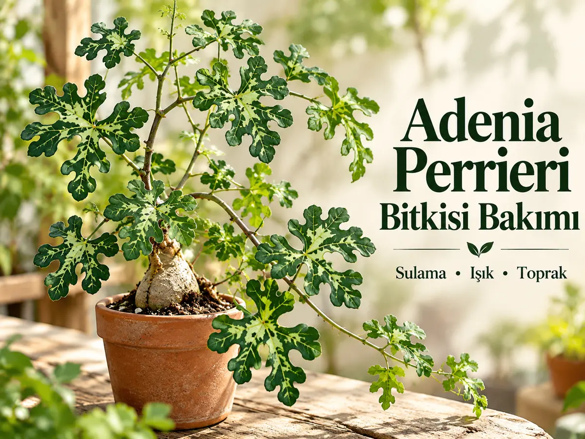 Adenia Perrieri Bitkisi Bakımı: Sulama, Işık, Toprak ve Çoğaltma Rehberi