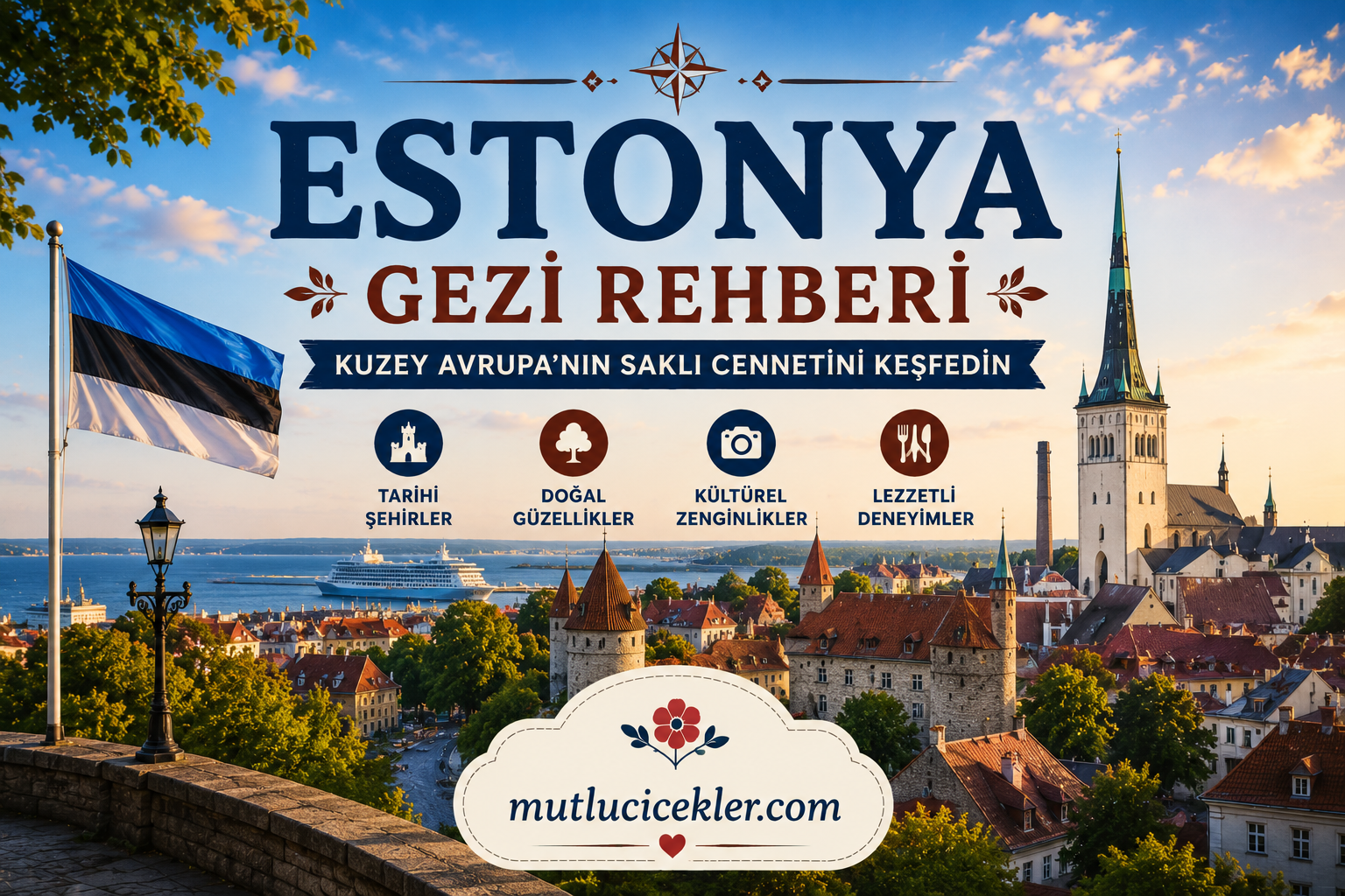 Estonya Gezi Rehberi: Kuzey Avrupa’nın Saklı Cennetini Keşfedin