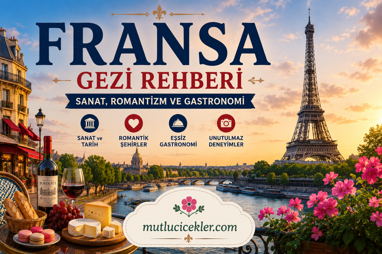 Fransa Gezi Rehberi: Sanat, Romantizm ve Gastronomi