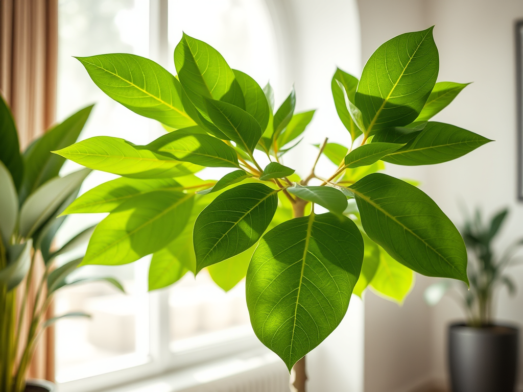Keman Yapraklı Kauçuk Çiçeği Bakım Rehberi: Evinizin Hava Temizleyici ve Dekoratif Bitkisi