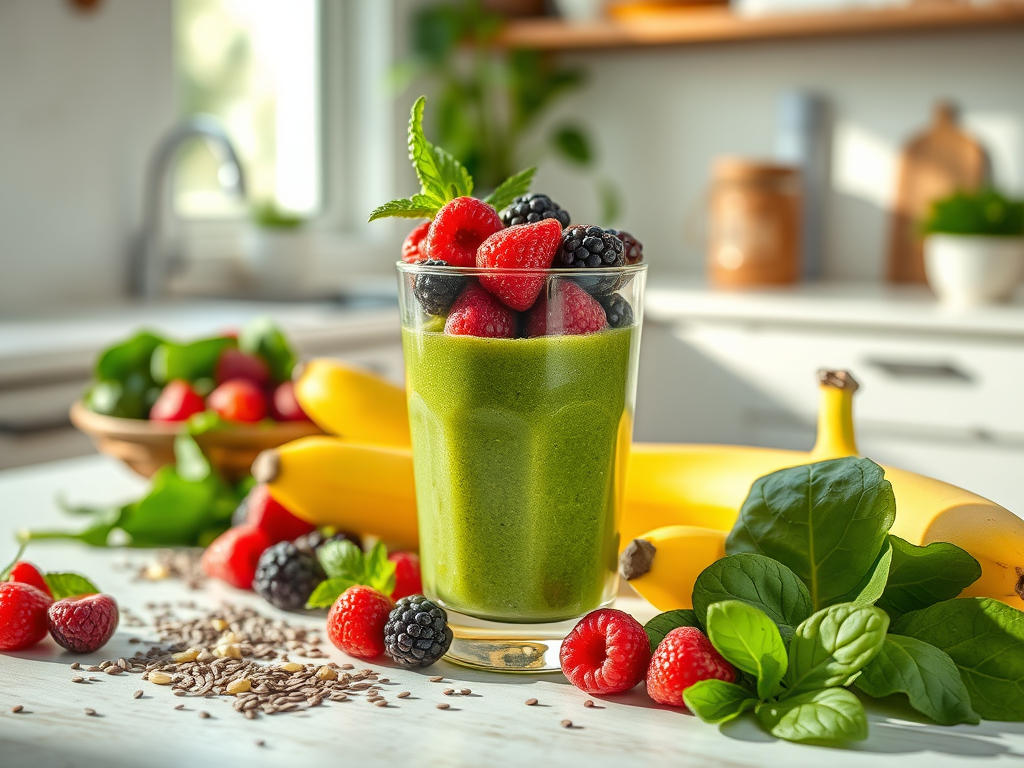 Sağlıklı ve Lezzetli Bir Smoothie Tarifi: Enerji Dolu Bir Başlangıç