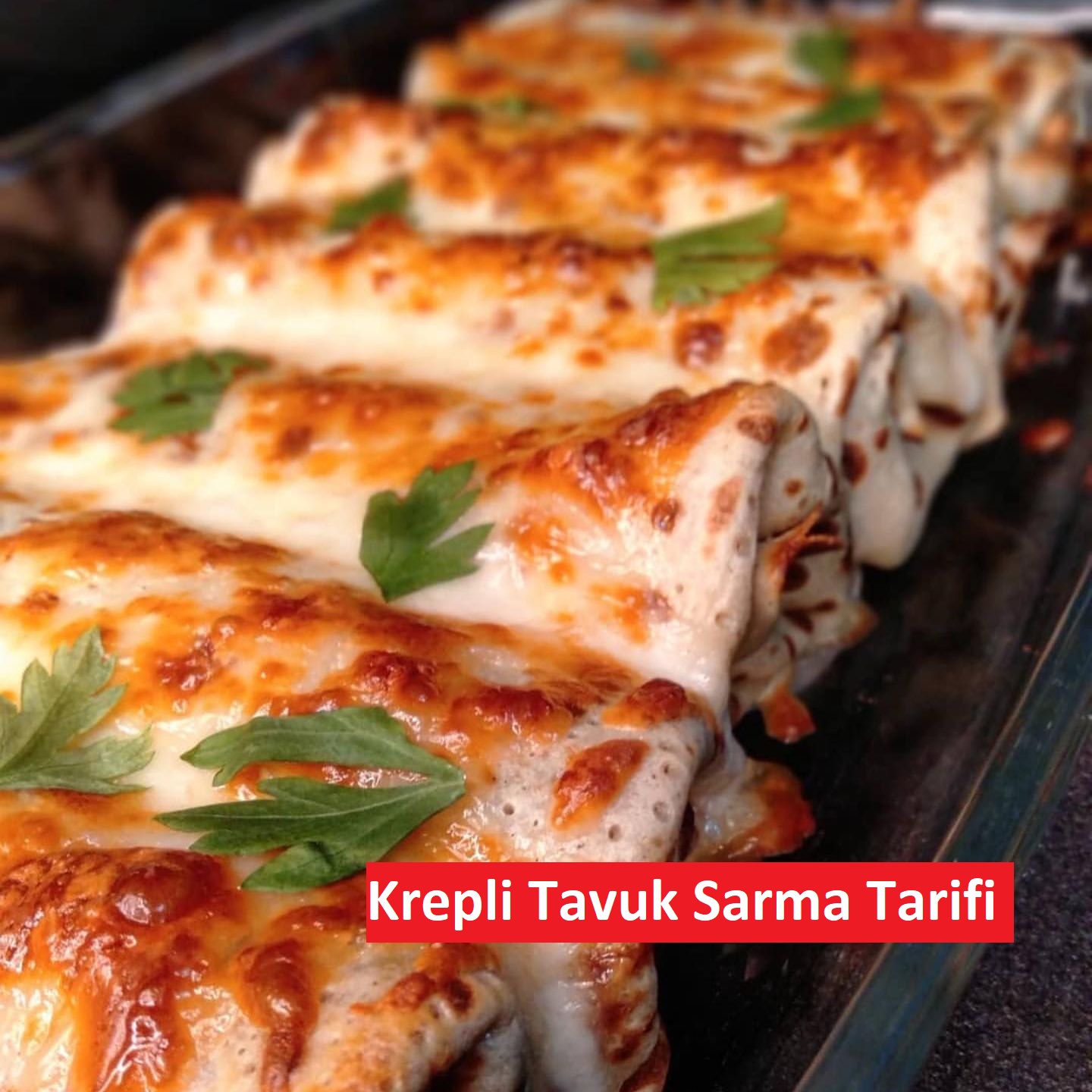 Krepli Tavuk Sarma Tarifi