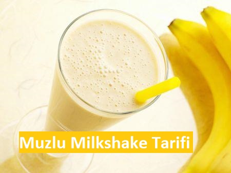 Basit bir Muzlu Milkshake Tarifi