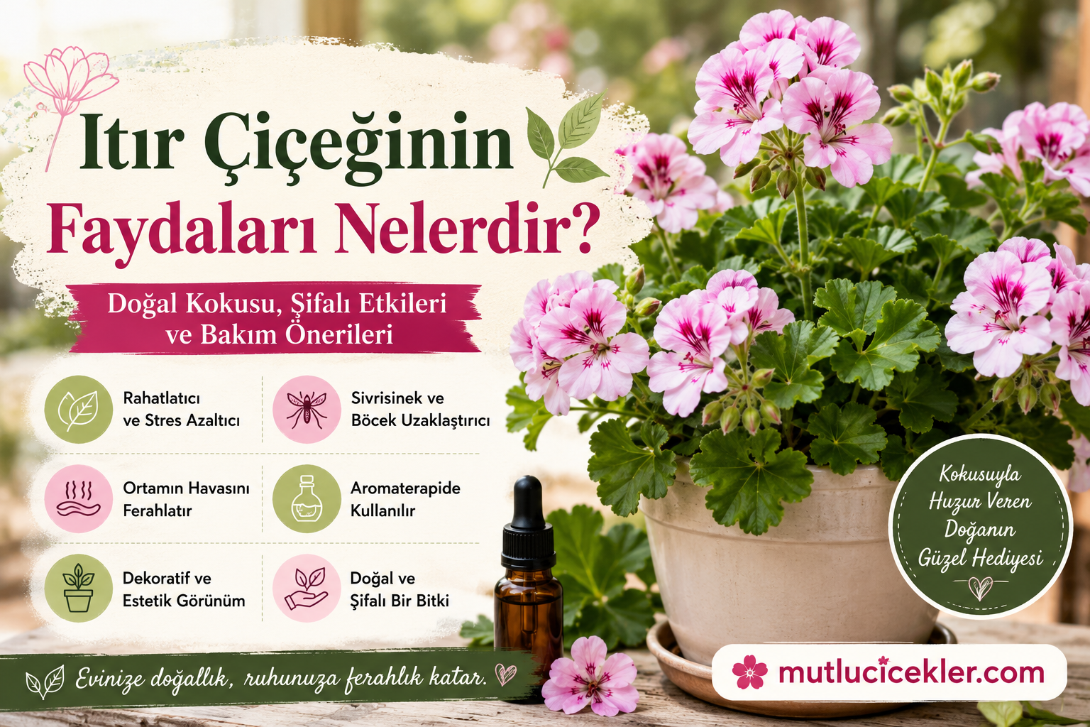 Itır Çiçeğinin Faydaları Nelerdir? Doğal Kokusu ve Şifalı Etkileri