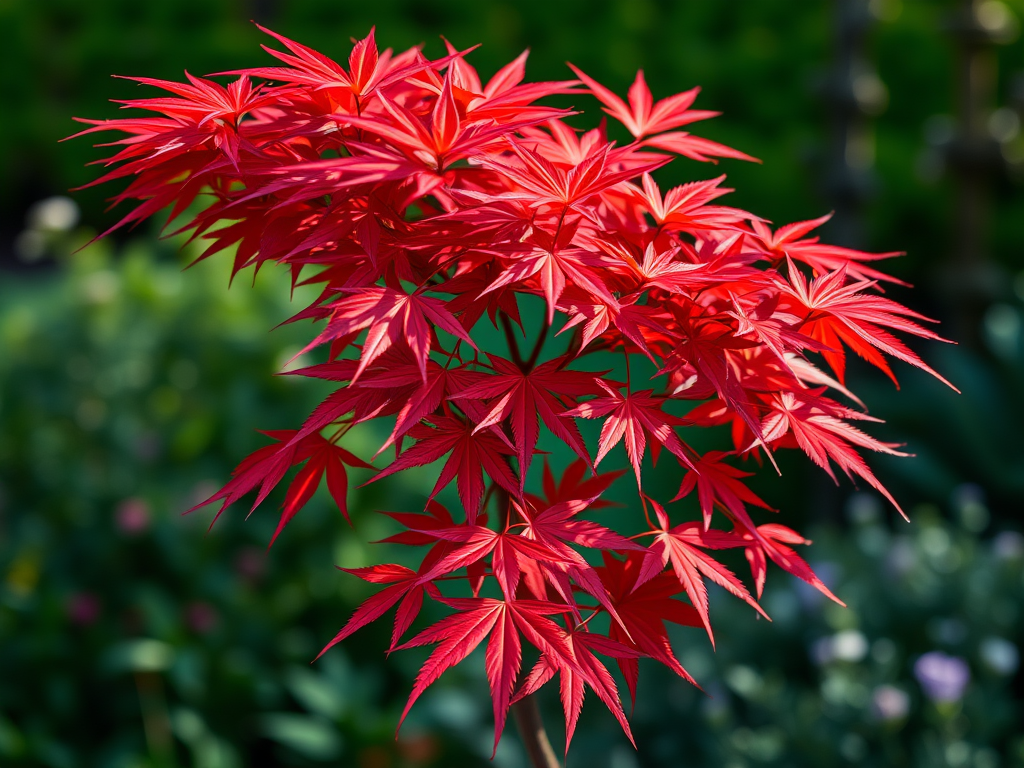 Kırmızı Yapraklı Japon Akçaağacı (Acer palmatum) Bakımı: Güzellik ve Zarafet 🌿