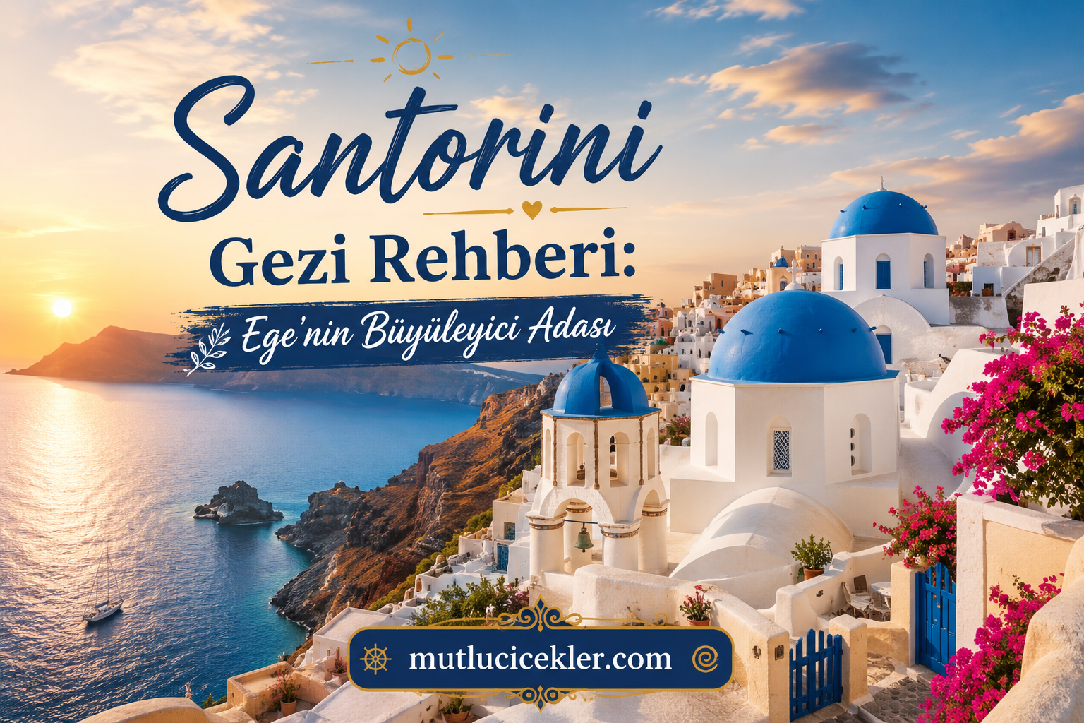 Santorini Gezi Rehberi: Ege’nin Büyüleyici Adası