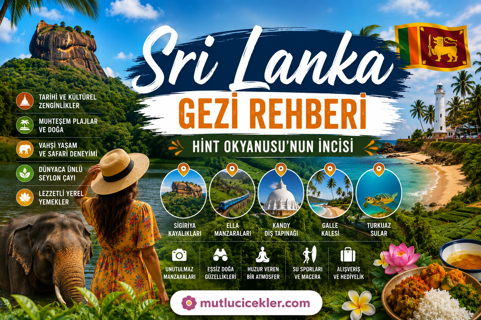 Sri Lanka Gezi Rehberi: Hint Okyanusu’nun İncisi