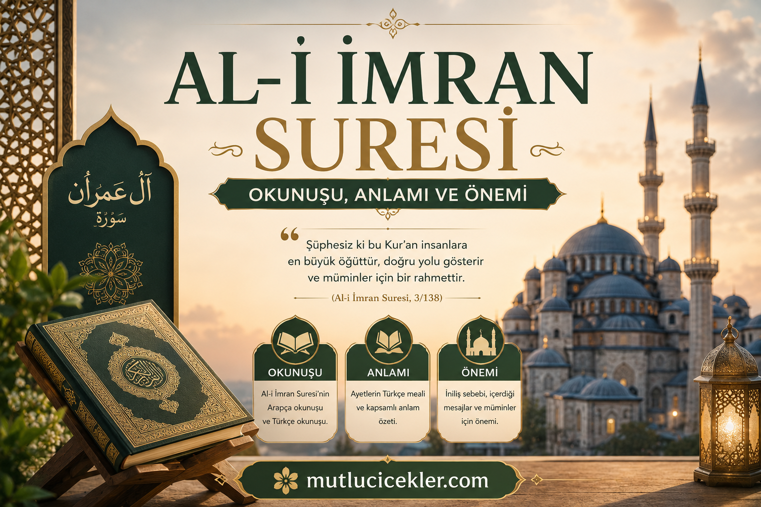 Al-i İmran Suresi Okunuşu, Anlamı, Faziletleri ve Önemi