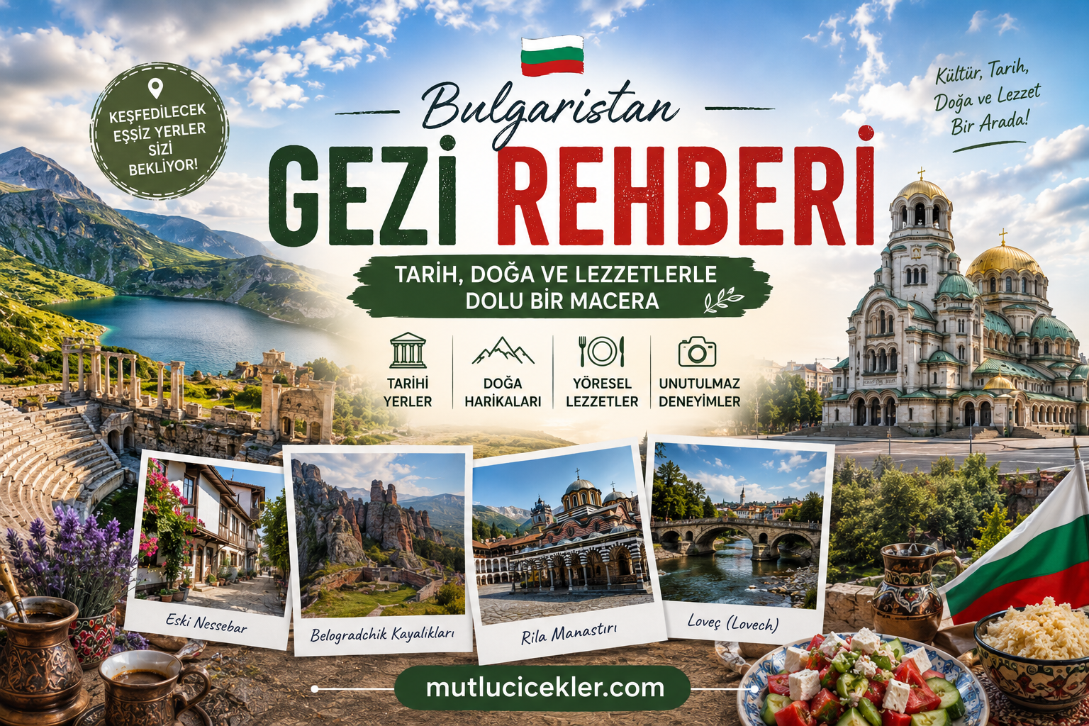 Bulgaristan Gezi Rehberi: Tarih, Doğa ve Lezzetlerle Dolu Bir Macera
