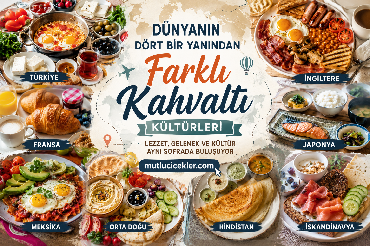 Dünyanın Dört Bir Yanından Farklı Kahvaltı Kültürleri 🌍🍳