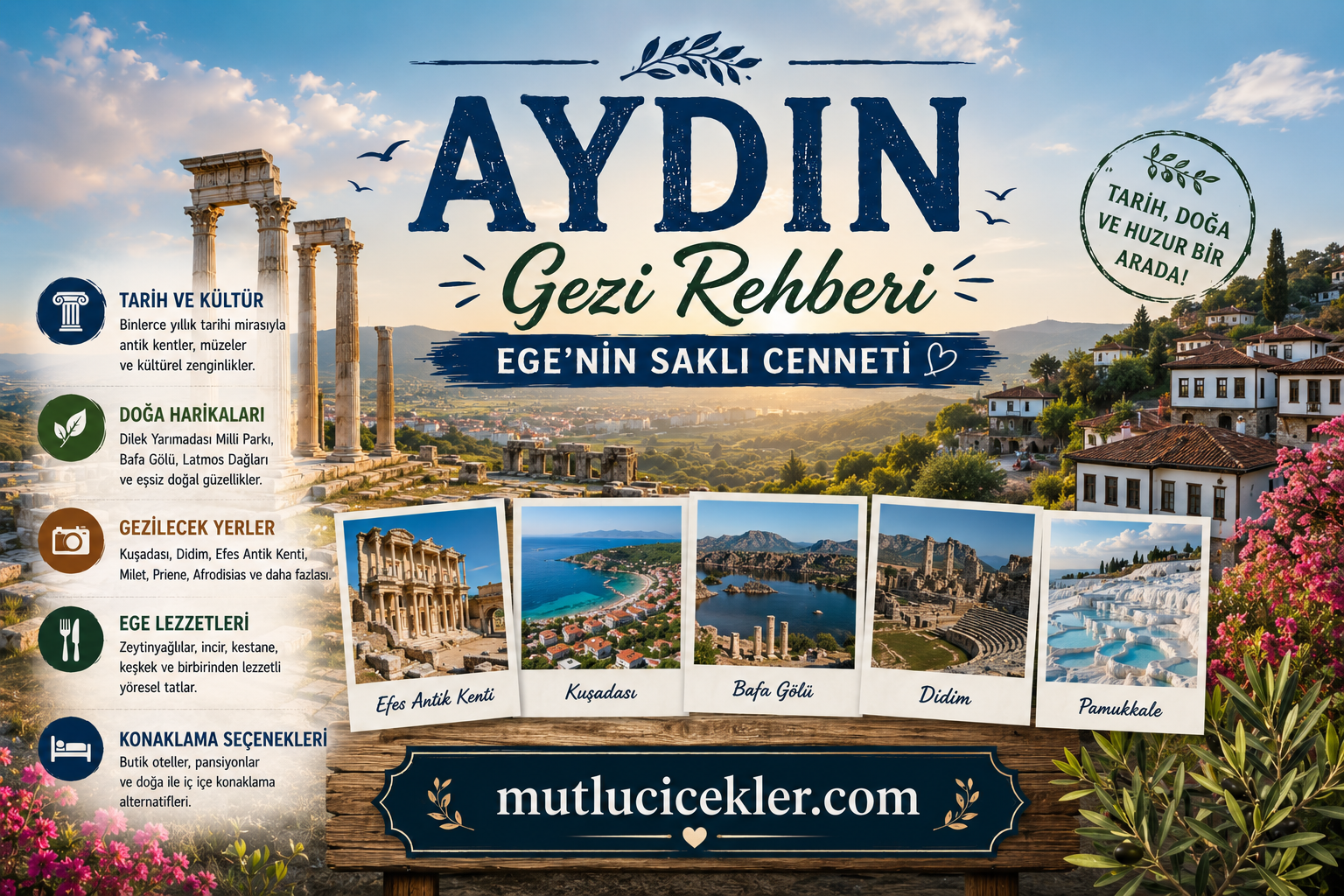 Aydın Gezi Rehberi: Ege’nin Saklı Cenneti