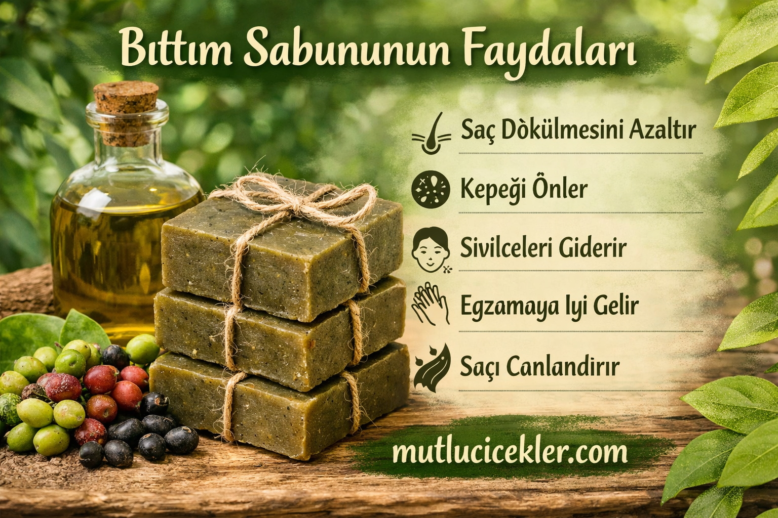 🧼 Bıttım Sabunu Faydaları Nelerdir? Bıttım Sabunu Ne İşe Yarar? Doğal Sabunun Mucizevi Etkileri