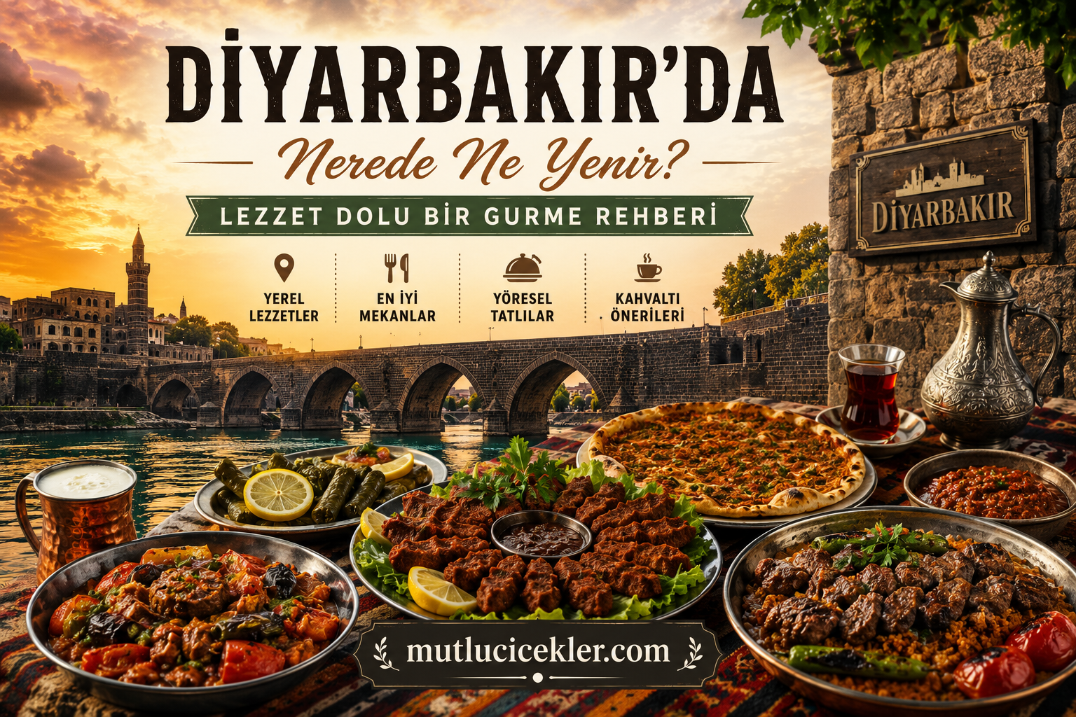 🍽️ Diyarbakır’da Nerede Ne Yenir? | Lezzet Dolu Bir Gurme Rehberi