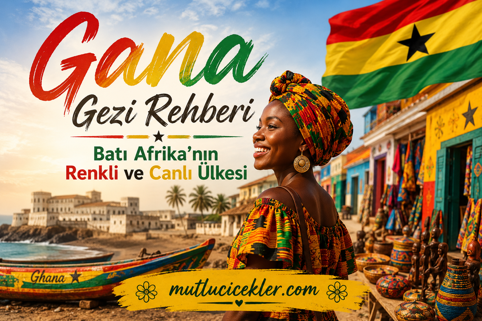 Gana Gezi Rehberi: Batı Afrika’nın Renkli ve Canlı Ülkesi