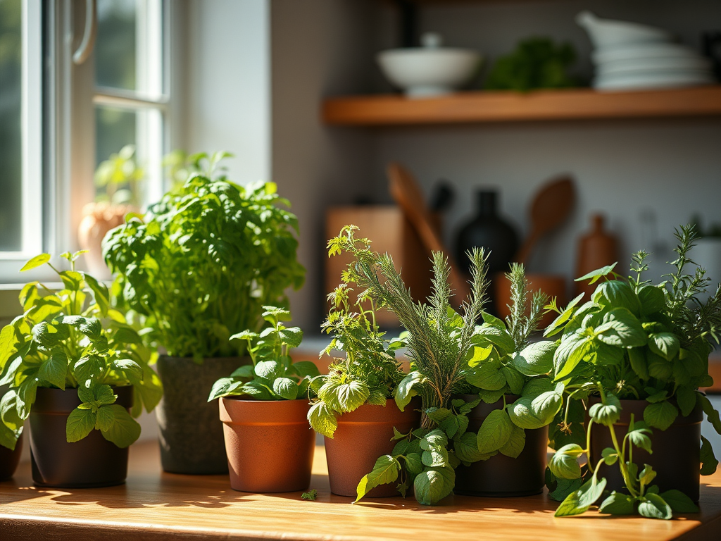 🌿 Mutfakta Yetiştirilebilecek Kolay Bitkiler: Taptaze Lezzetler Elinizin Altında!