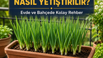 Evde taze yeşil soğan yetiştirme rehberi