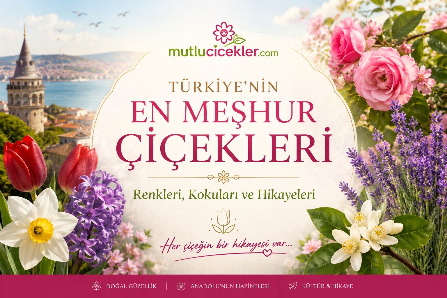 Türkiye'nin en meşhur çiçekleri
