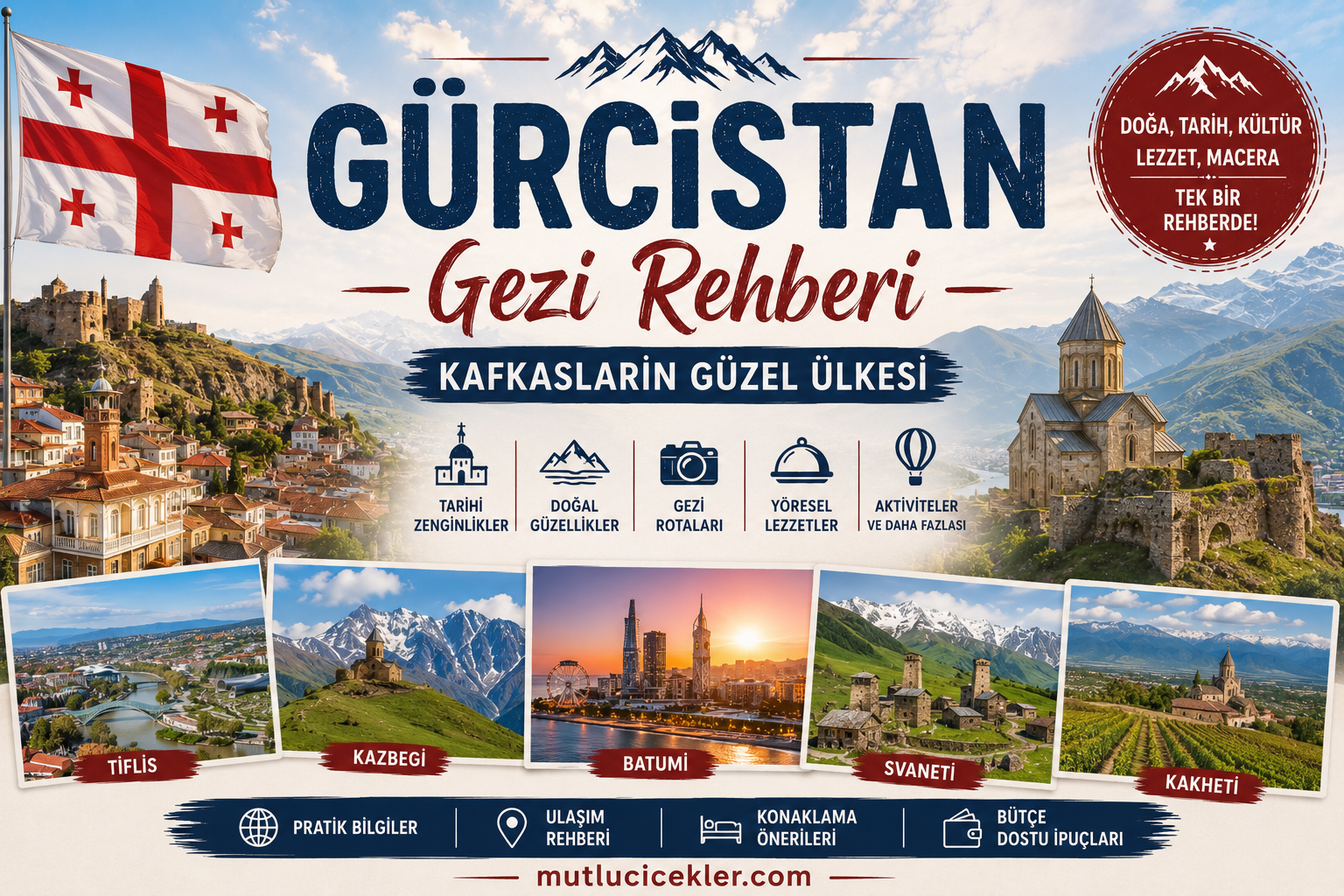 Gürcistan Gezi Rehberi: Kafkasların Güzel Ülkesi