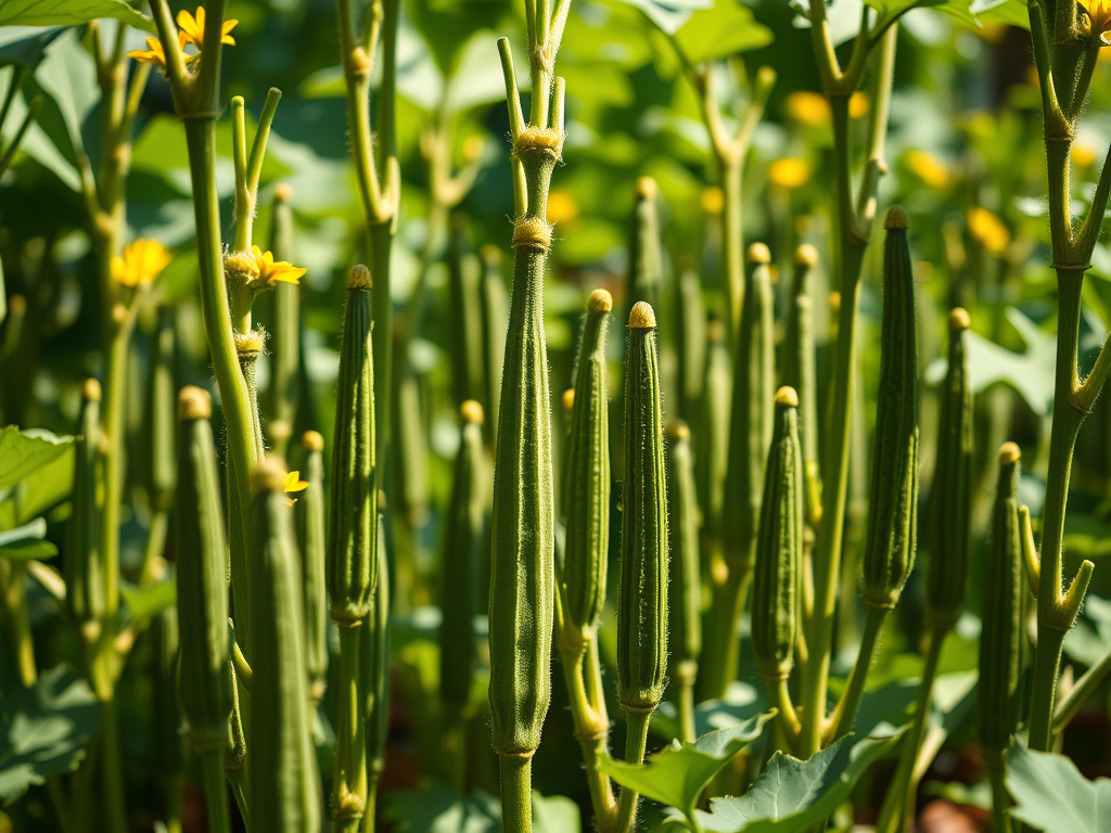 🌿 Bamya Yetiştirmenin Temel İpuçları: Doğal, Lezzetli ve Bereketli Bir Hasat İçin Rehber